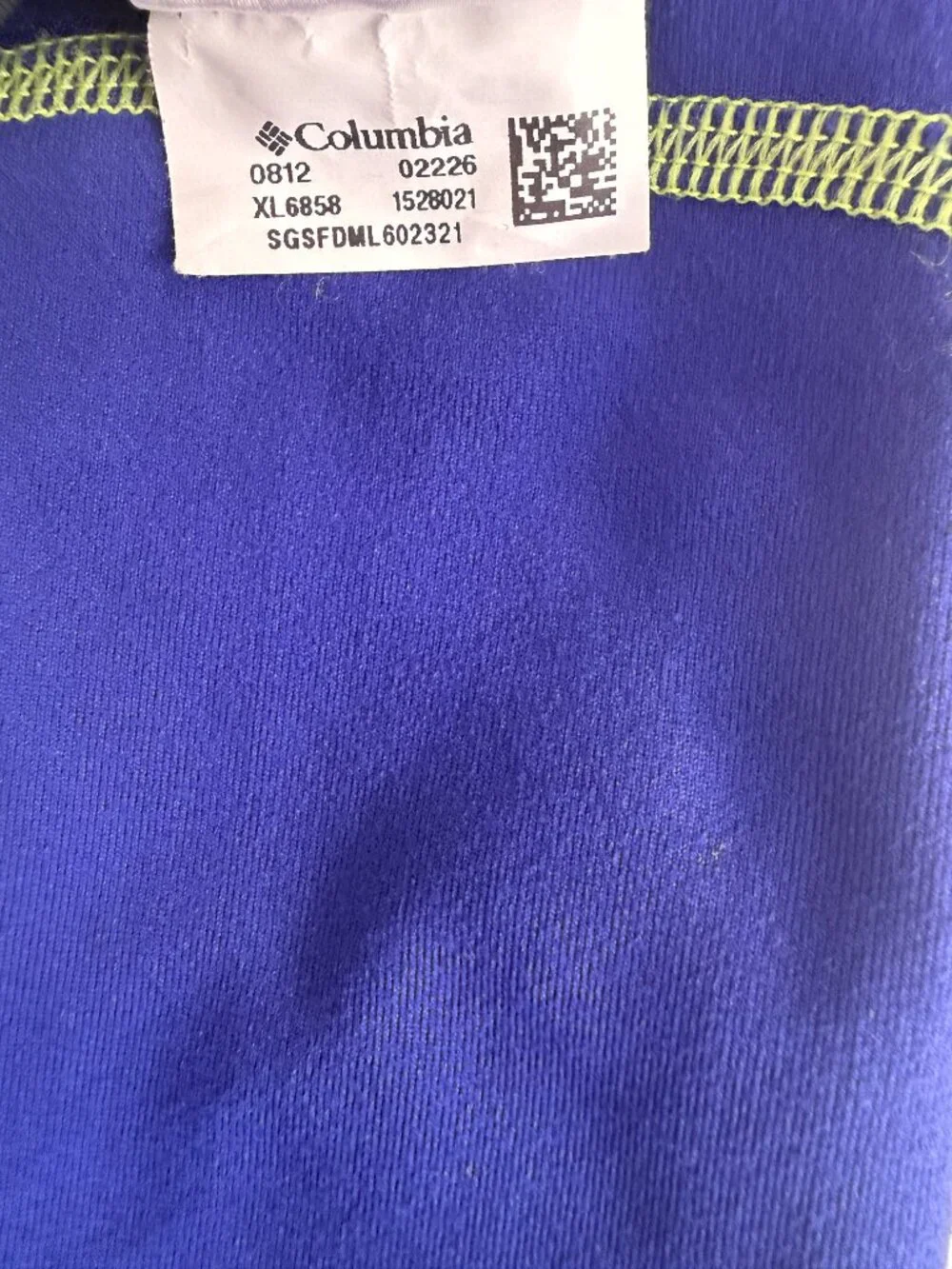 Columbia Trail Roamer EXS Jacket Medium M Purple Omni Heat Lightweight Full Zip